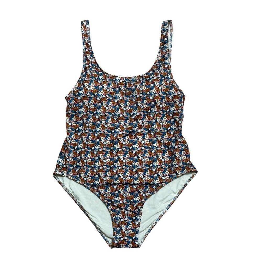 Mimi & August Sz 3X Swimsuit One Piece Floral Bouquet Plus Sz Ethically Made New